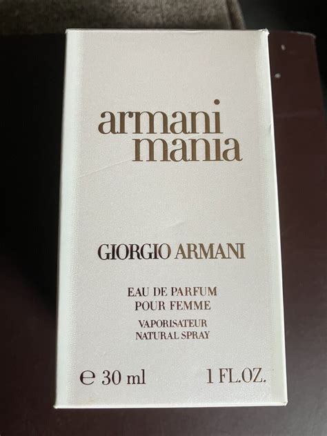 is armani mania discontinued.